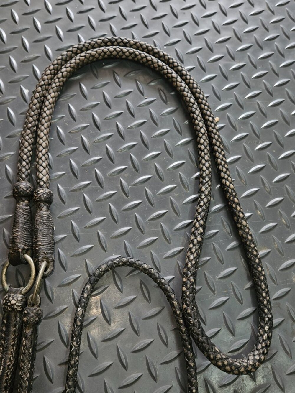 BRAIDED ROMEL REINS AND BIT HANGER  {#93-6} - Picture 6 of 6